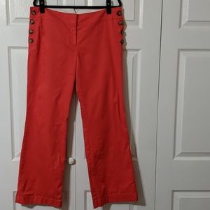 Sailor Style Wide Leg Pants